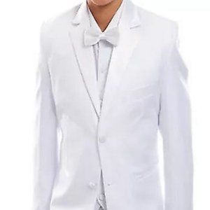𝅺Tazio Tuxedo 3 Pieces Jacket, Shirt and Vest Boys, Size 20